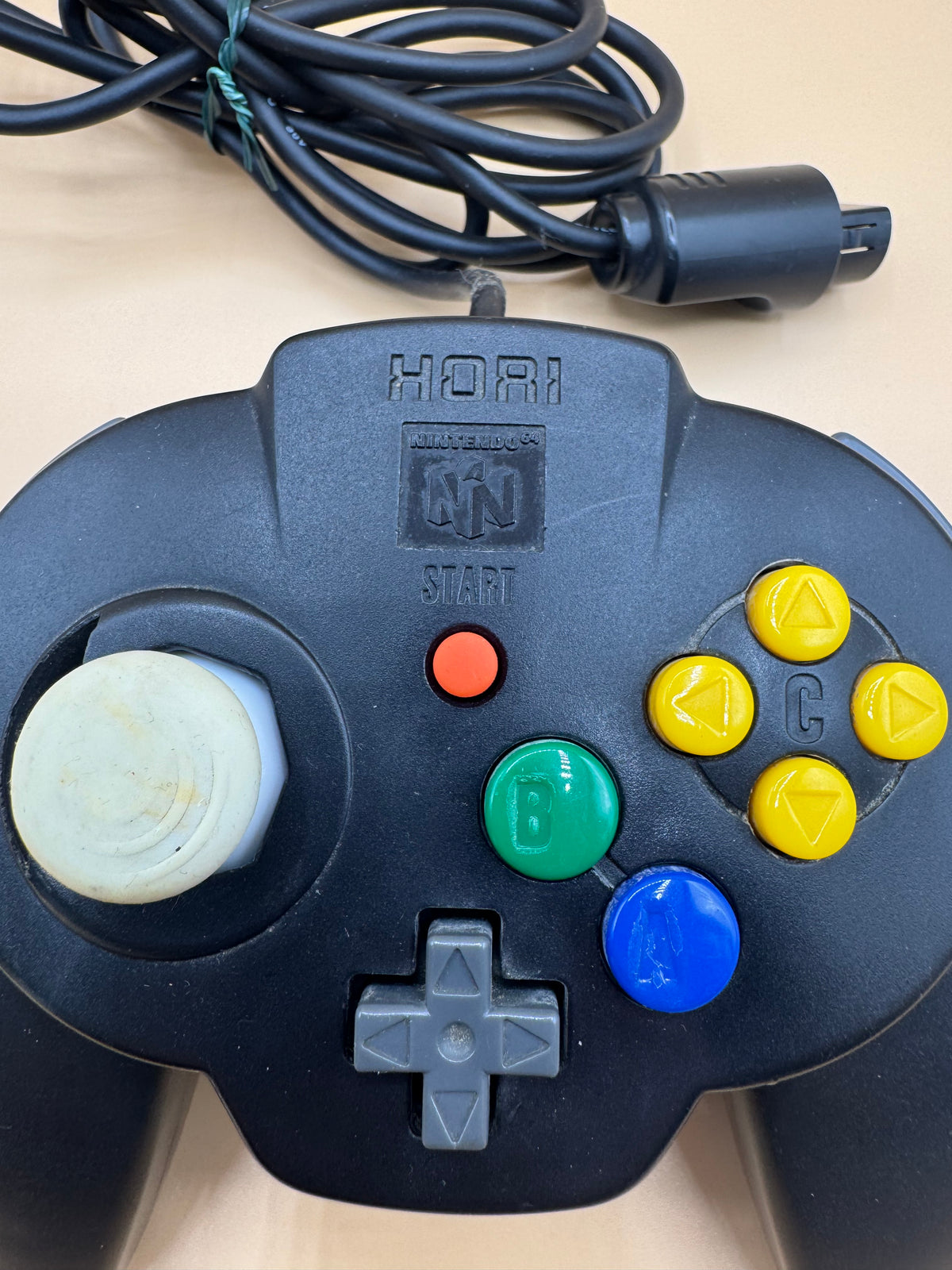 Black Hori Pad Mini 64 Controller
