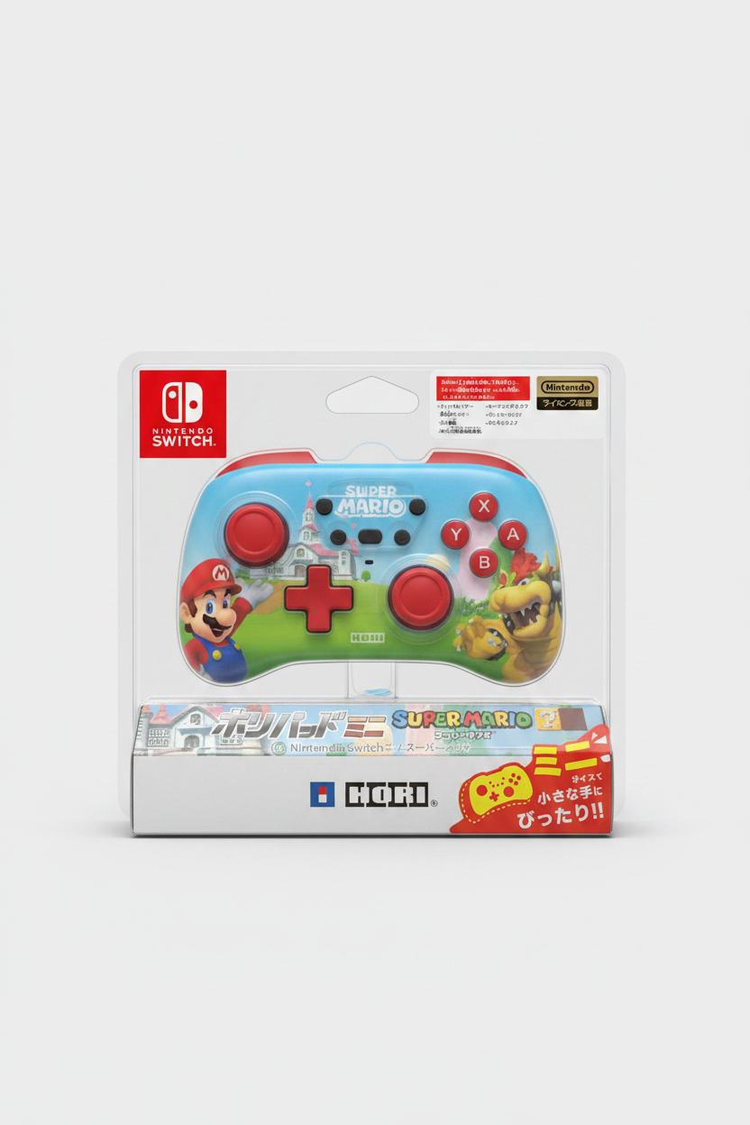 Hori Super Mario Mini Controller (Japanese import) Brand New Sealed