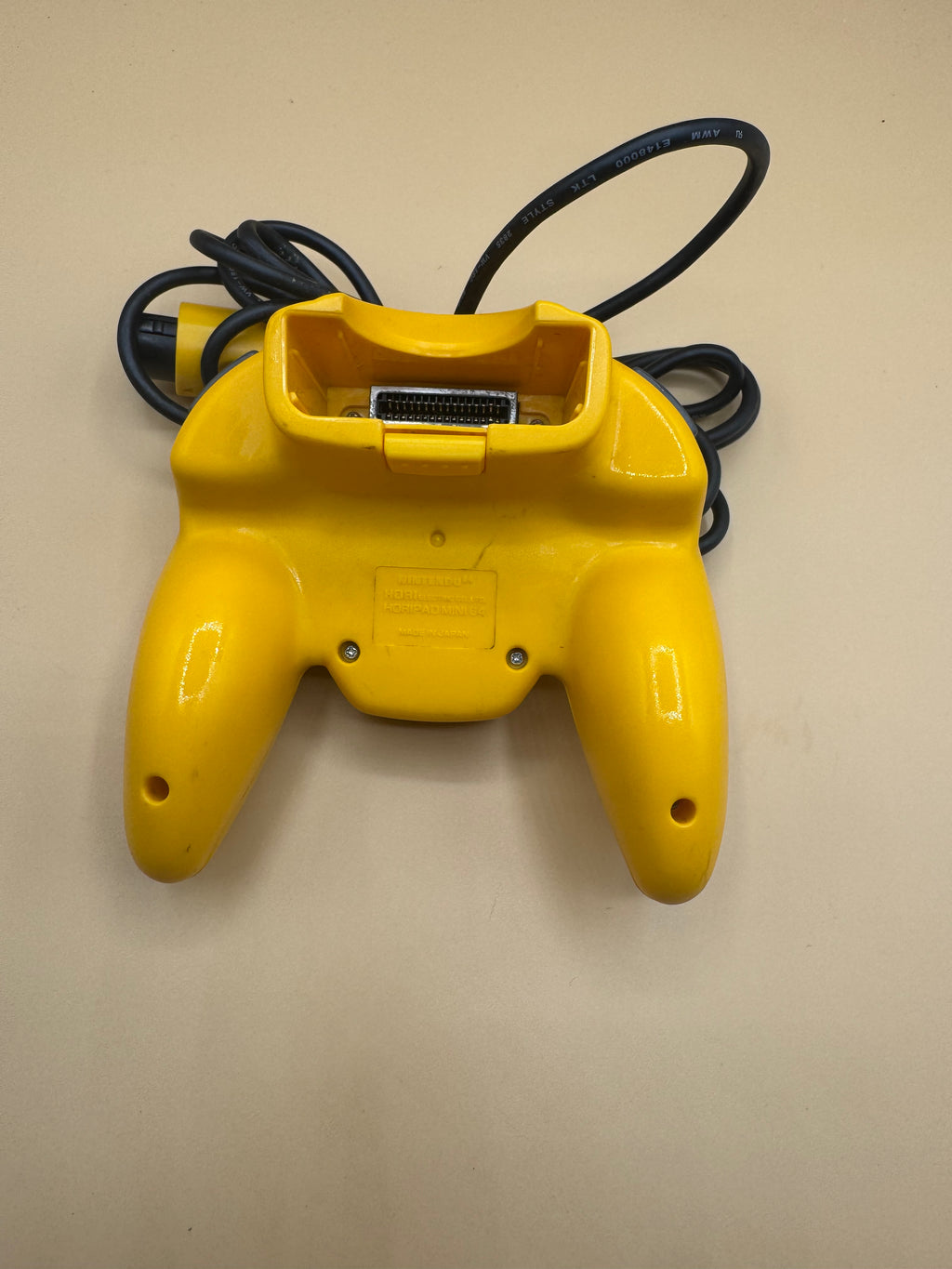 Yellow Hori Pad Mini 64 (Japanese import)