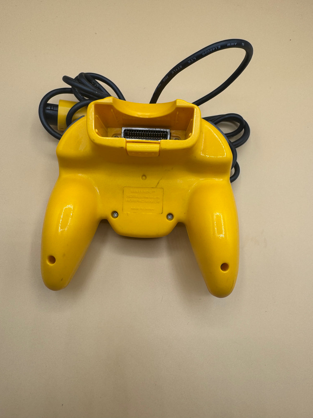 Yellow Hori Pad Mini 64 (Japanese import)