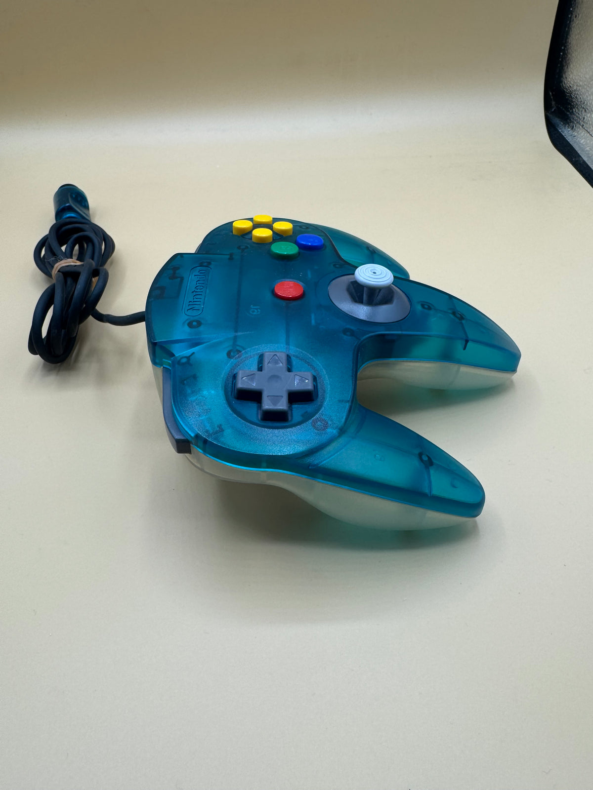 Clear Blue/White Nintendo 64 Controller (Japanese import)