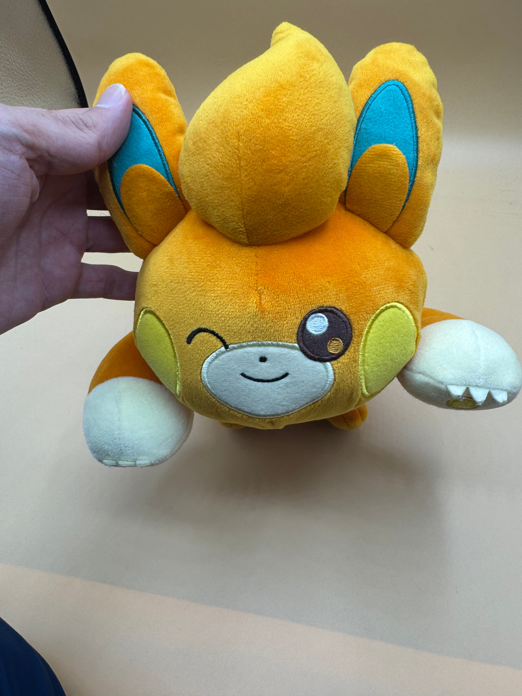 Pokémon Pawmi "Mecha Mofugutto" Plush (Japanese import)