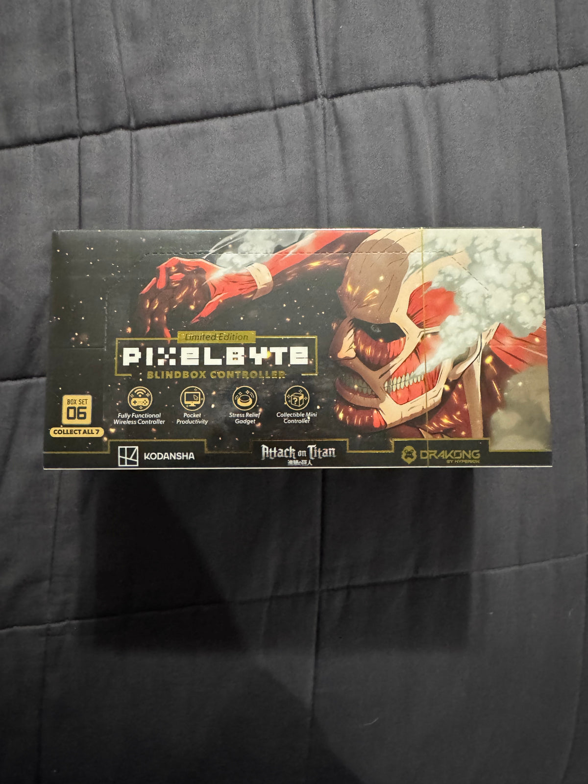 PixelByte Blind Box “Attack On Titan” anime themed surprise controllers