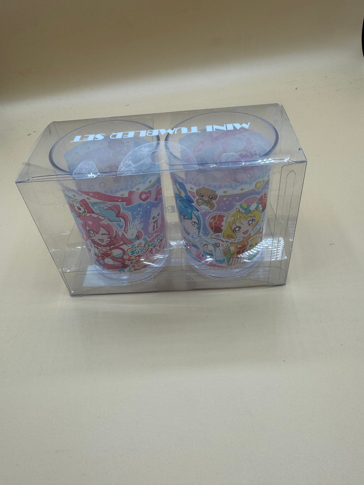 Delicious Party Pretty Cure 2P Mini Tumbler Set (Japanese import)