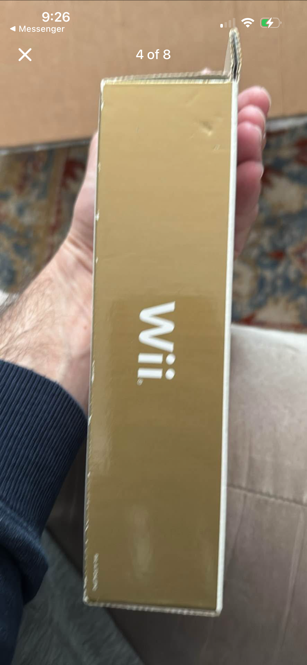 Gold Nintendo Wii Nunchuk Club Nintendo special edition
