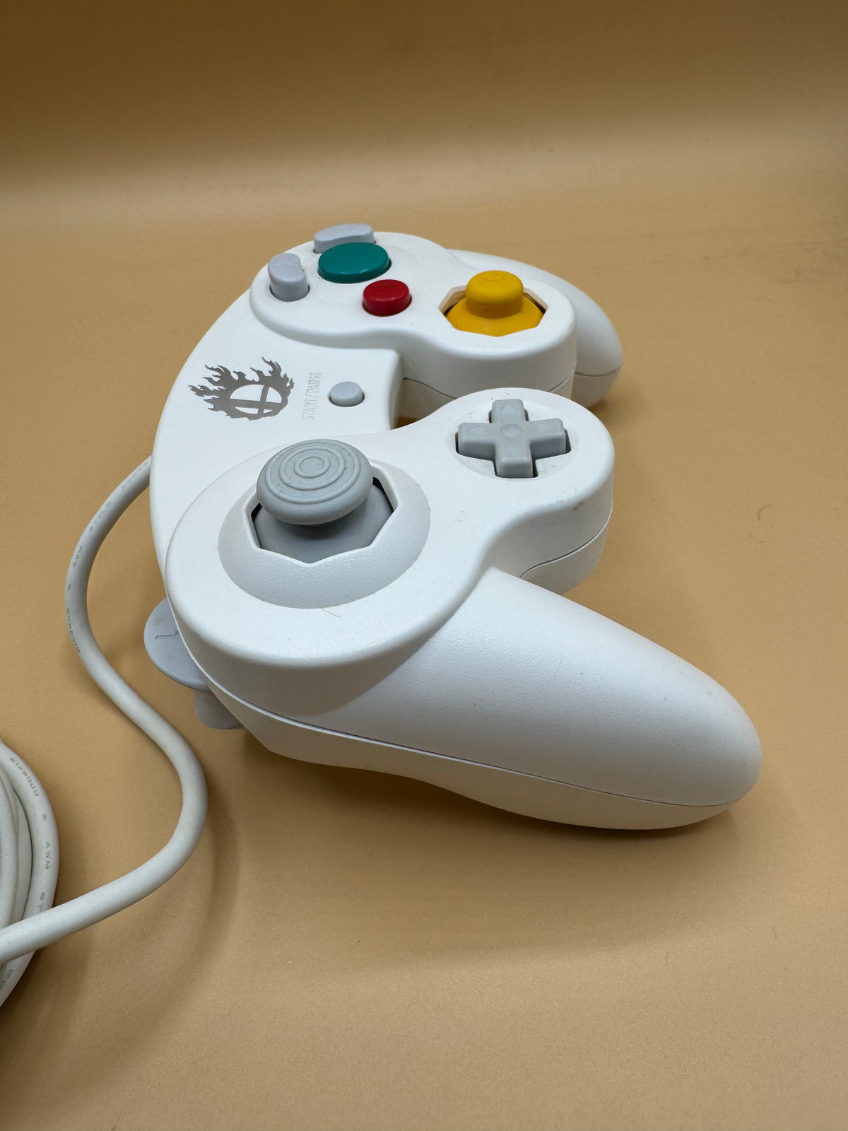 White Super Smash Bros. Edition Nintendo GameCube Controller