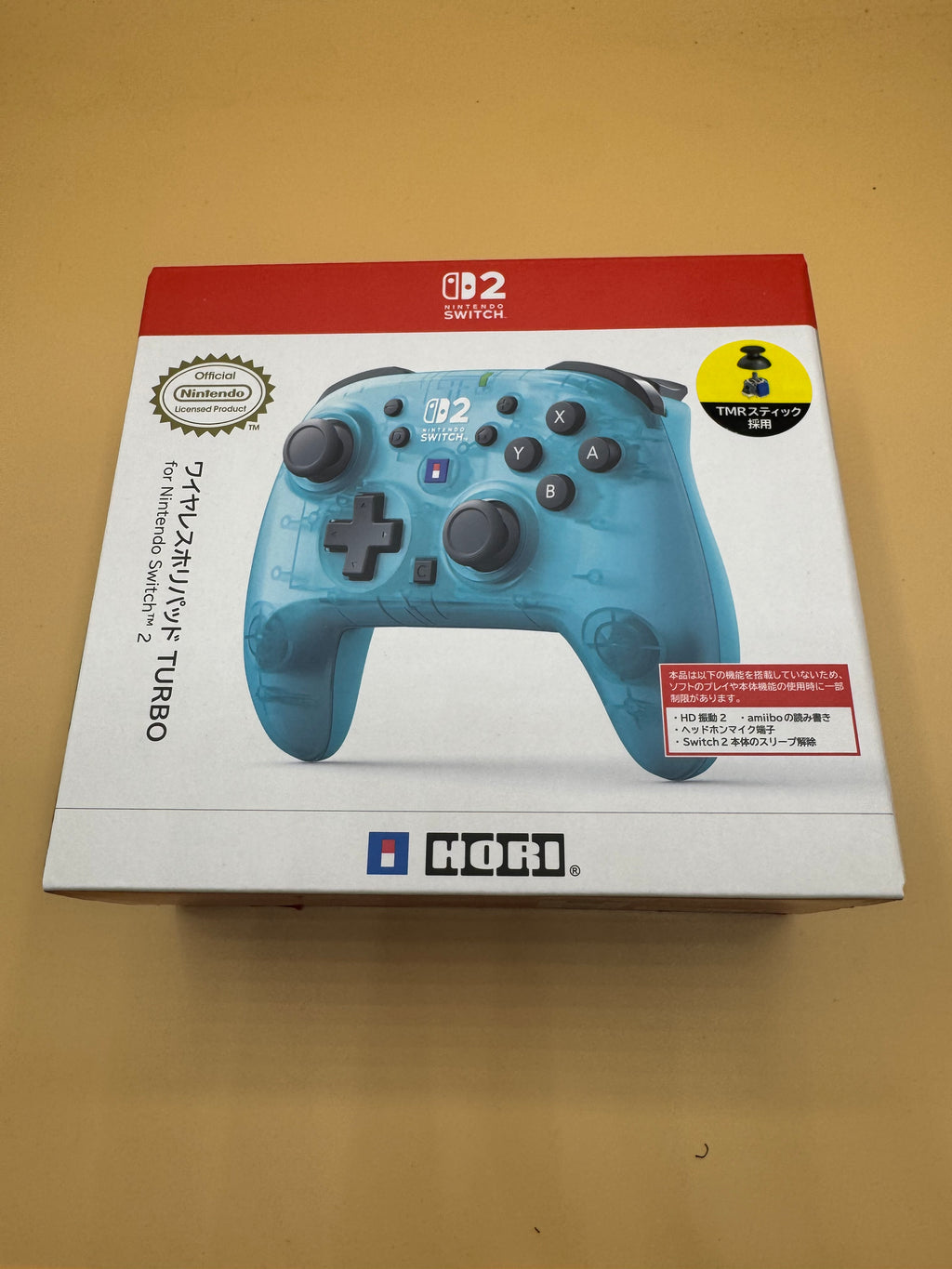 Nintendo Switch 2 HORI Wireless HORIPAD Turbo “Aqua Cyan” (Japanese import) Brand New