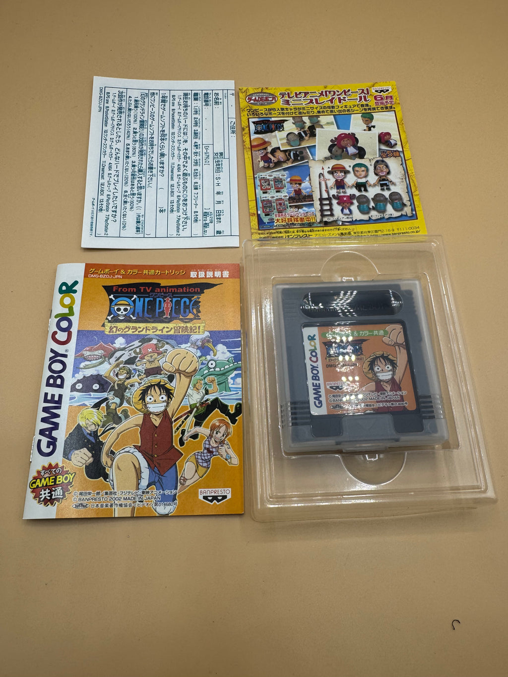 Nintendo Gameboy Color GBC One Piece Maboroshi No Grand Line CIB (Japanese import)