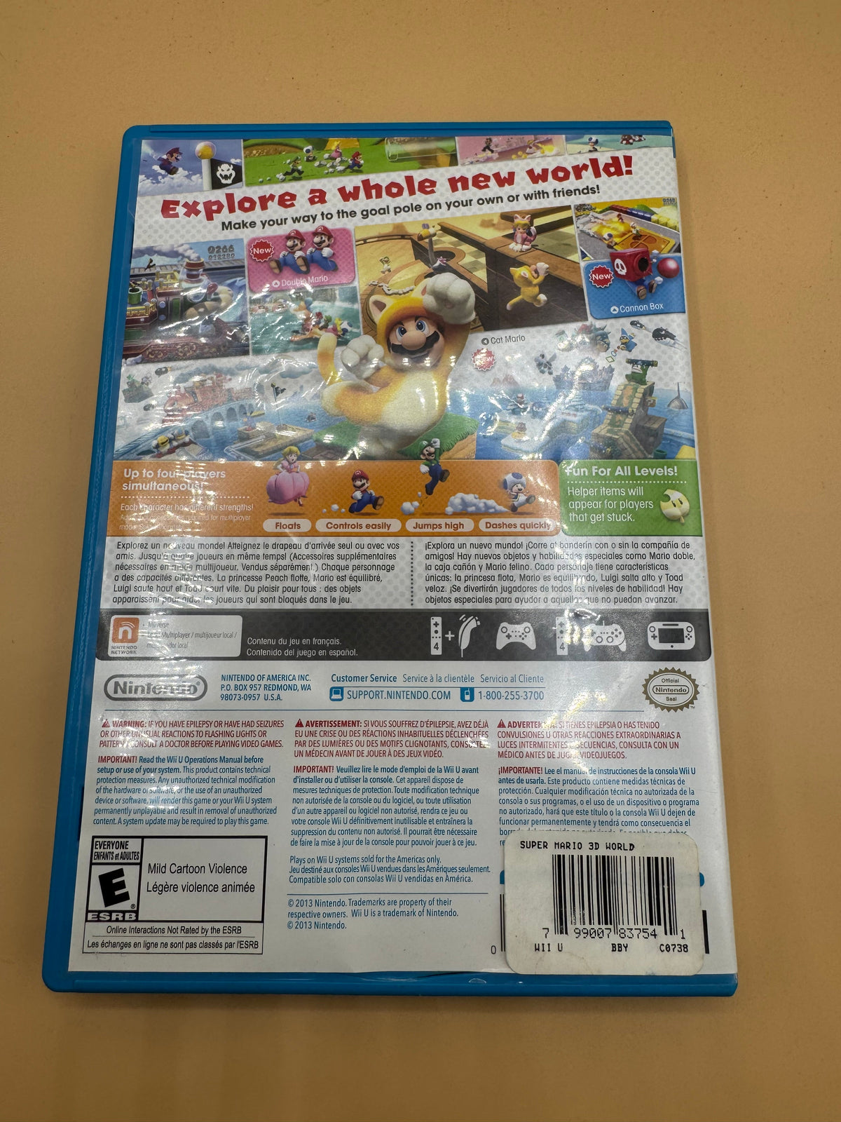 Back of case
